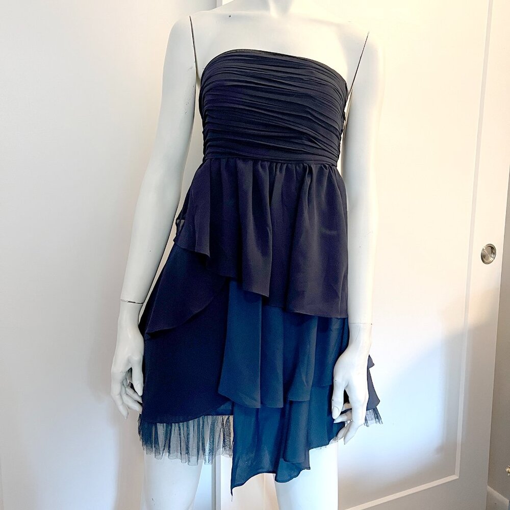 Navy Blue Minuet Mini Dress